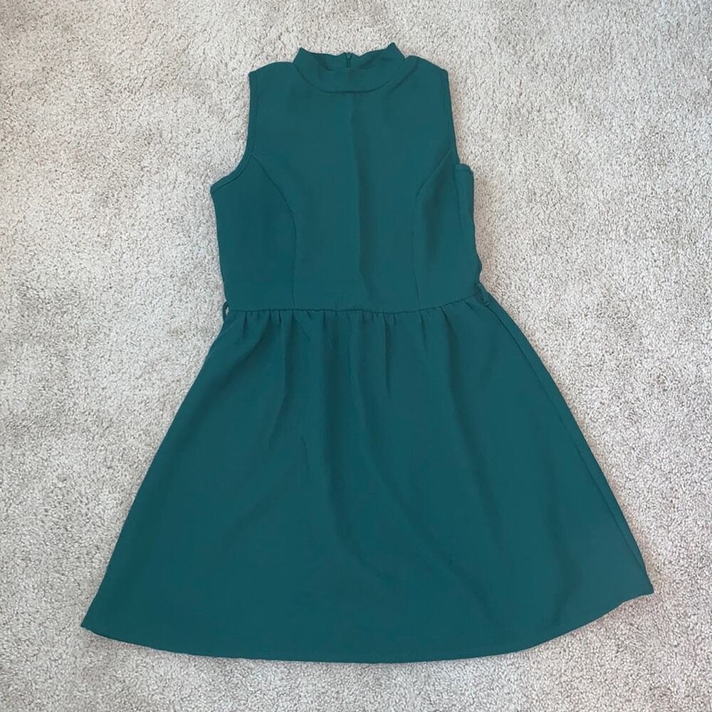 Alya Fit & Flare Sleeveless Mini Dress Sz S
